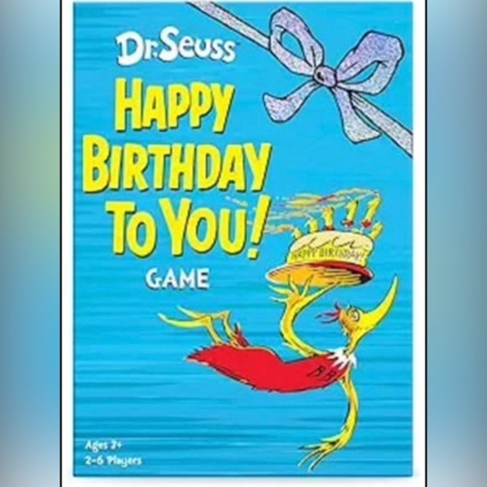 NEW in BOX Funko games Dr Seuss Happy birthday to You Board Game Ages 3+
